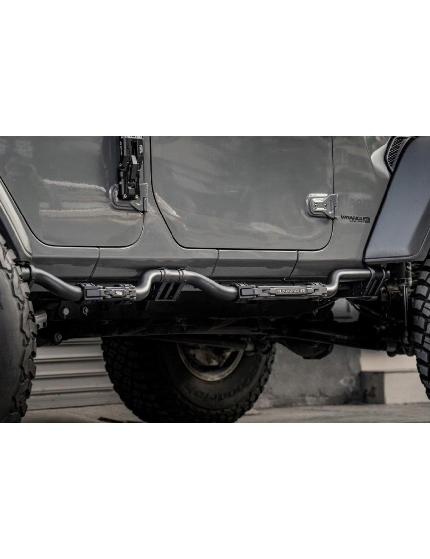 Progi aluminiowe FURY Jeep Wrangler JLU 2018+