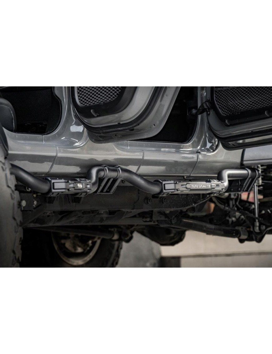 Progi aluminiowe FURY Jeep Wrangler JLU 2018+