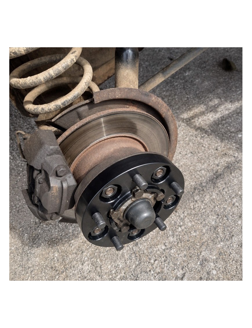 Dystanse kół Snakeman 4WD 25 mm 5x165,1 z centrowaniem — Land Rover Defender, Discovery I (komplet)