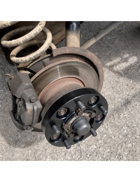 Dystanse kół Snakeman 4WD 25 mm 5x165,1 z centrowaniem — Land Rover Defender, Discovery I (komplet)