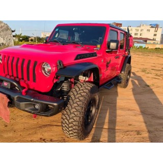 Poszerzenia aluminiowe z lampami LED Jeep Wrangler JL JLU - komplet 4 szt. - ujęcie 2