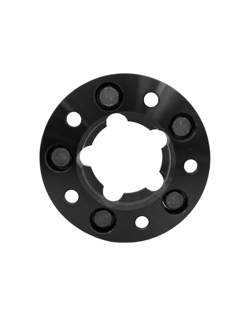 Dystanse kół Snakeman 4WD 30 mm 5x165,1 czarne, z centrowaniem — Land Rover Defender, Discovery I (4 szt.)