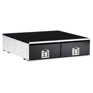 Podwójna szuflada marki IRONMAN4X4 - locksafe twin drawers - 1300mm (ITD1300)