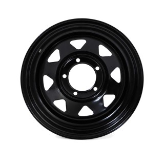 Felga stalowa czarna 15x8 | ET -10 Snakeman 4WD — Land Rover Discovery, Land Rover Defender - ujęcie 2