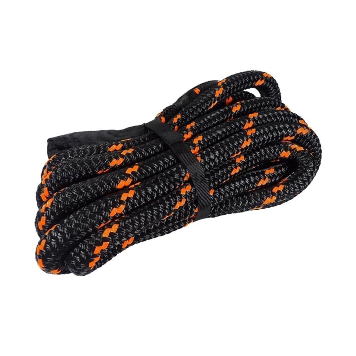 Lina kinetyczna czarno-pomarańczowa zakończona wzmocnionymi uszami Snakeman 4WD (SNLB32) - ujęcie 3