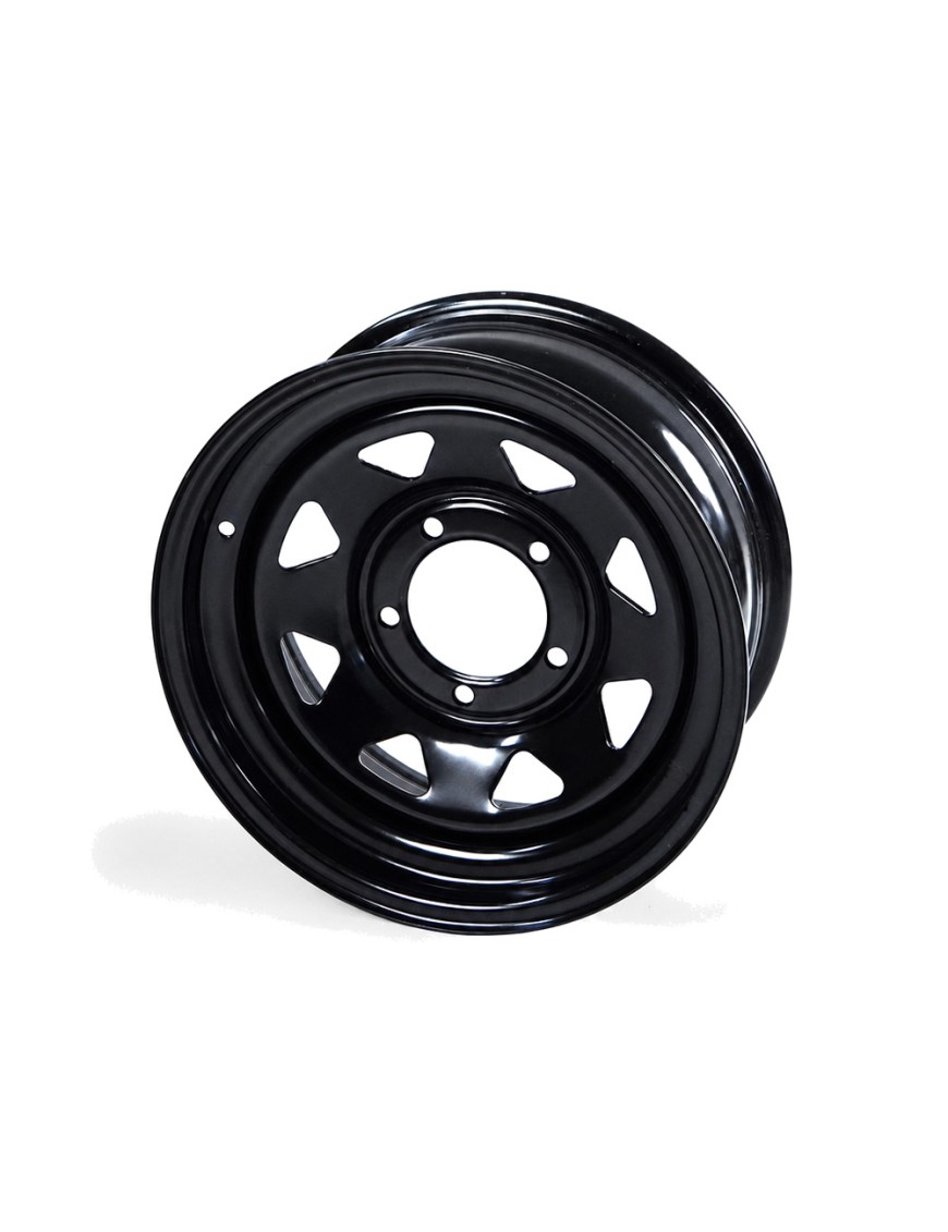 Felga stalowa czarna 15x8 | ET -10 Snakeman 4WD — Land Rover Discovery, Land Rover Defender (SNFC15X8-5X165,1X113/-10/B)