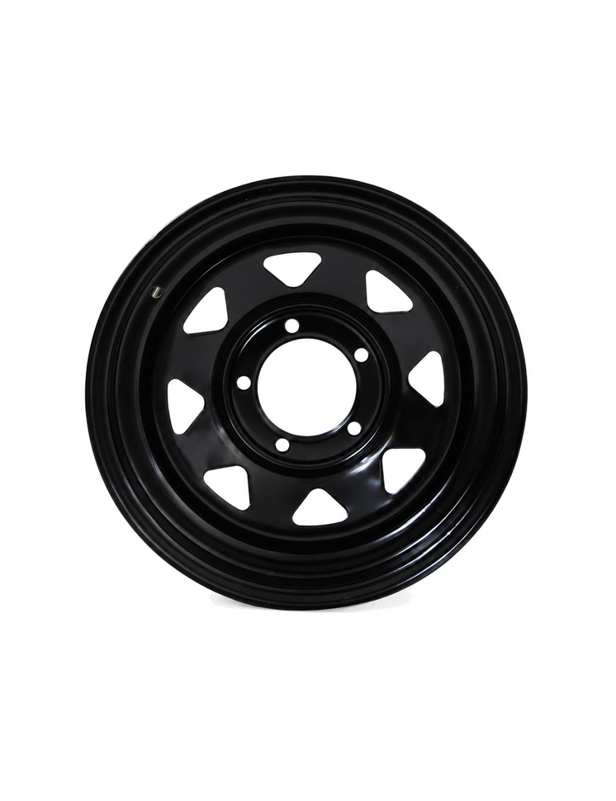 Felga stalowa czarna 15x8 | ET -10 Snakeman 4WD — Land Rover Discovery, Land Rover Defender (SNFC15X8-5X165,1X113/-10/B)