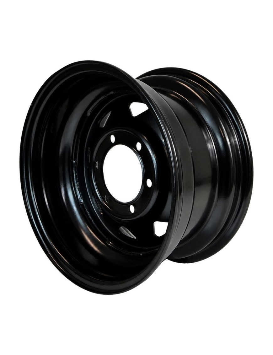 Felga stalowa czarna 15x8 | ET-25 Snakeman 4WD — Nissan Patrol, Nissan Navara D21/D22 (SNFC15X8-6x139,7X110/-25/B)