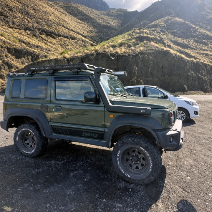 Snorkel Snakeman 4WD, prawa strona — Suzuki Jimny (SNS30) - ujęcie 5