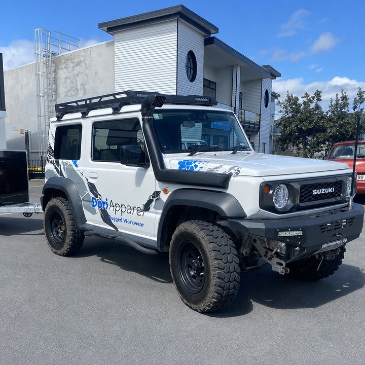 Snorkel Snakeman 4WD, prawa strona — Suzuki Jimny (SNS30) - ujęcie 8
