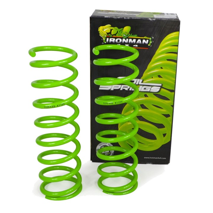 Sprężyny zawieszenia przednie Ironman 4x4 wzmocnione, lift 2" — Toyota Land Cruiser KZJ70 (TOY048B) - ujęcie 3