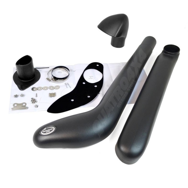 Snorkel Snakeman 4WD, lewa strona — Nissan Patrol Y61 (SNS31)