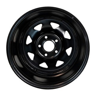 Felga stalowa czarna 16x7 | ET 35 Snakeman 4WD — Jeep Cherokee Liberty, Jeep Patriot, Jeep Compass - ujęcie 2