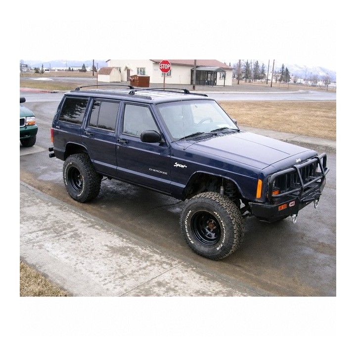 Felga stalowa czarna 16x7 | ET0 Snakeman 4WD — Dodge Grand Caravan, Jeep Cherokee XJ (SNFC16X7-5X114,3X71,6/0/B) - ujęcie 3