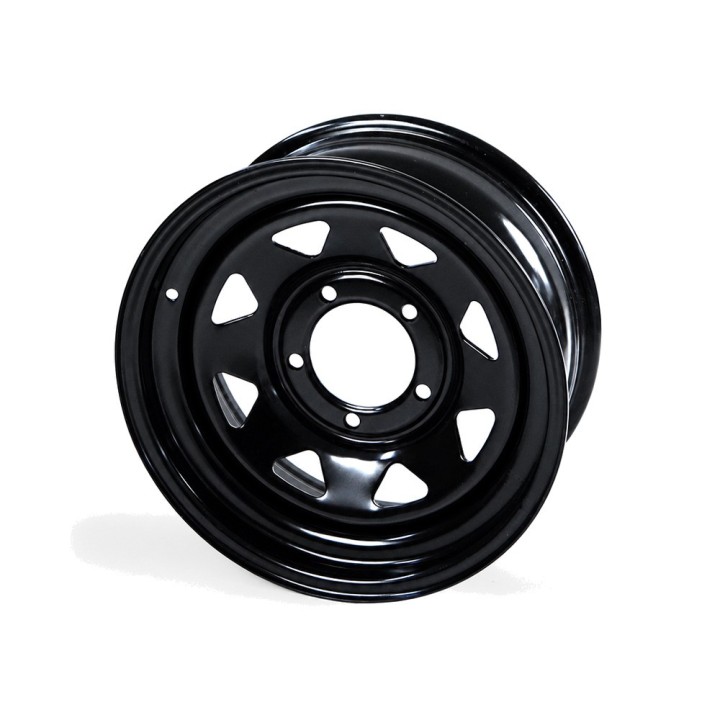 Felga stalowa czarna 16x7 | ET0 Snakeman 4WD — Dodge Grand Caravan, Jeep Cherokee XJ (SNFC16X7-5X114,3X71,6/0/B) - ujęcie 6
