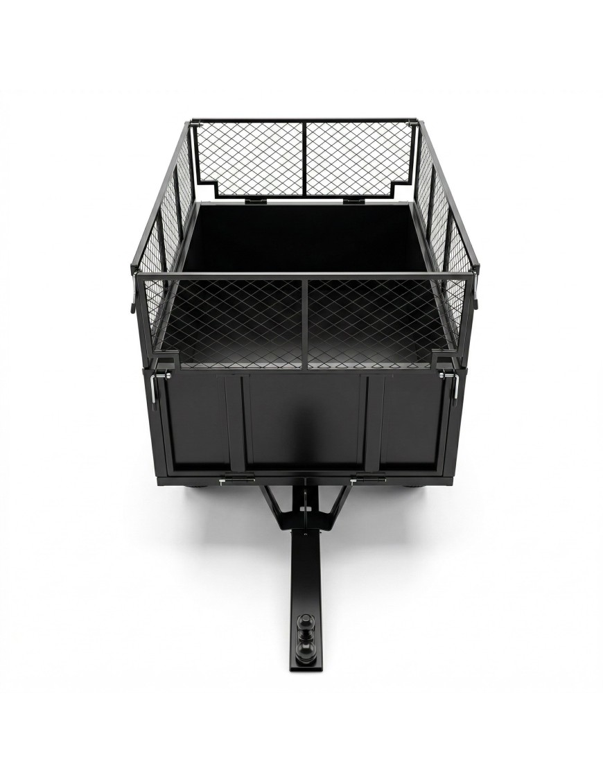Przyczepka ogrodowa z kiprem Barracuda B-TC3080, 300 kg, do quada i traktorka