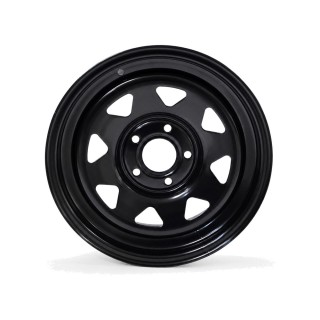 Felga stalowa czarna 16x7 | ET 25 Snakeman 4WD — Land Rover Discovery, Chevrolet Blazer S10 - ujęcie 2
