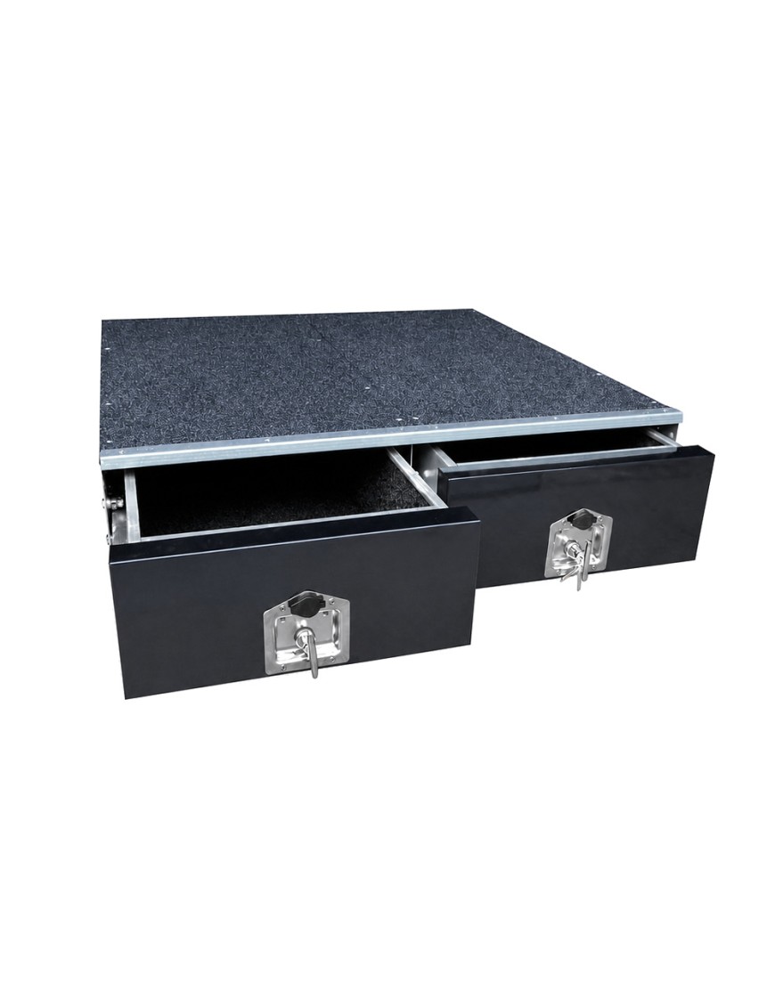 Podwójna szuflada marki IRONMAN4X4 - locksafe WTIN drawers - 1000MM (ITD1000UC) - ujęcie 3