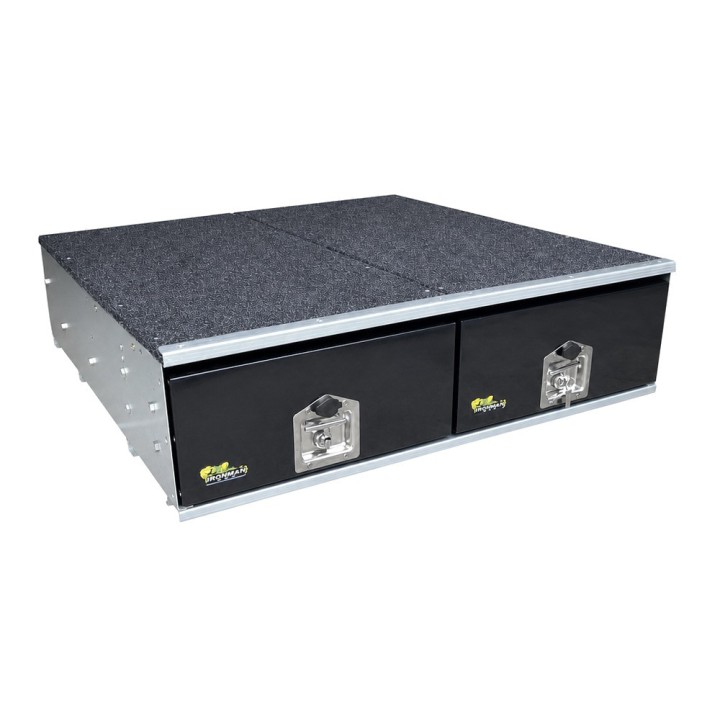 Podwójna szuflada marki IRONMAN4X4 - locksafe WTIN drawers - 1000MM (ITD1000UC) - ujęcie 5