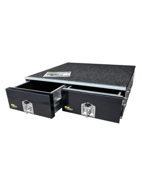 Podwójna szuflada marki IRONMAN4X4 - locksafe WTIN drawers - 1000MM (ITD1000UC) - ujęcie 6