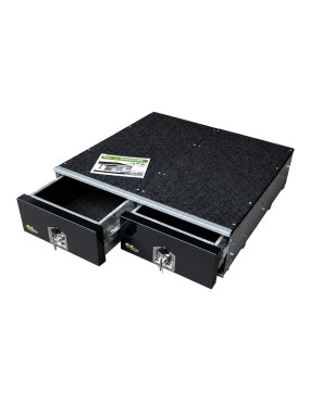 Podwójna szuflada marki IRONMAN4X4 - locksafe WTIN drawers - 1000MM (ITD1000UC) - ujęcie 7