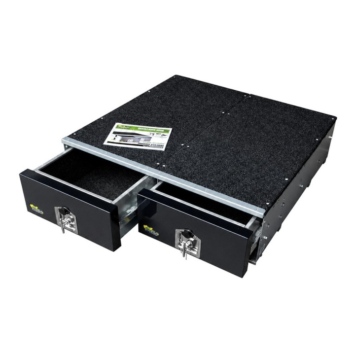 Podwójna szuflada marki IRONMAN4X4 - locksafe WTIN drawers - 1000MM (ITD1000UC) - ujęcie 7