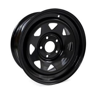 Felga stalowa czarna 16x7 | ET10 Snakeman 4WD — Chevrolet Tracker, Daihatsu Rocky, Jeep CJ (SNFC16X7-5X139,7X108/10/B)