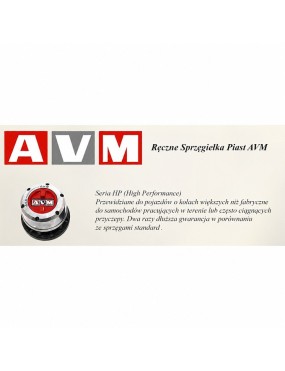 Sprzęgło piasty AVM — Toyota Land Cruiser, Toyota Land Cruiser FZJ, Toyota Hilux (AVM421HP) - ujęcie 6