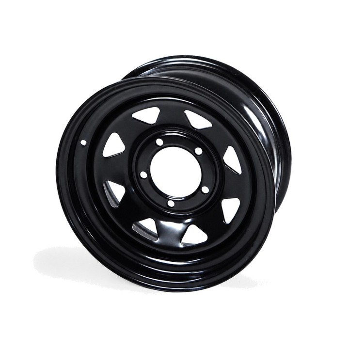 Felga stalowa czarna 16x7 | ET 08 Snakeman 4WD — Land Rover Discovery I, Land Rover Defender - ujęcie 5