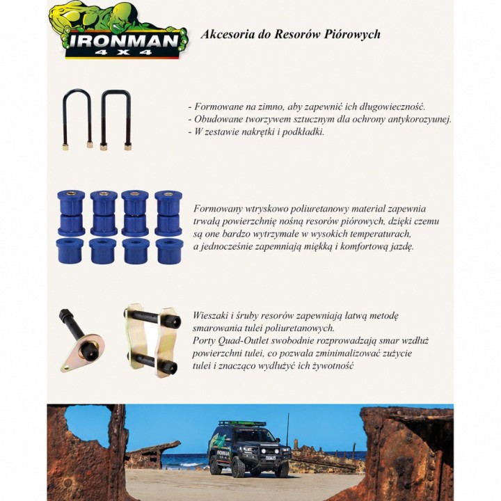 Zestaw relokacji przewodu hamulcowego IRONMAN4X4 — Toyota Tundra (1197K) - ujęcie 5