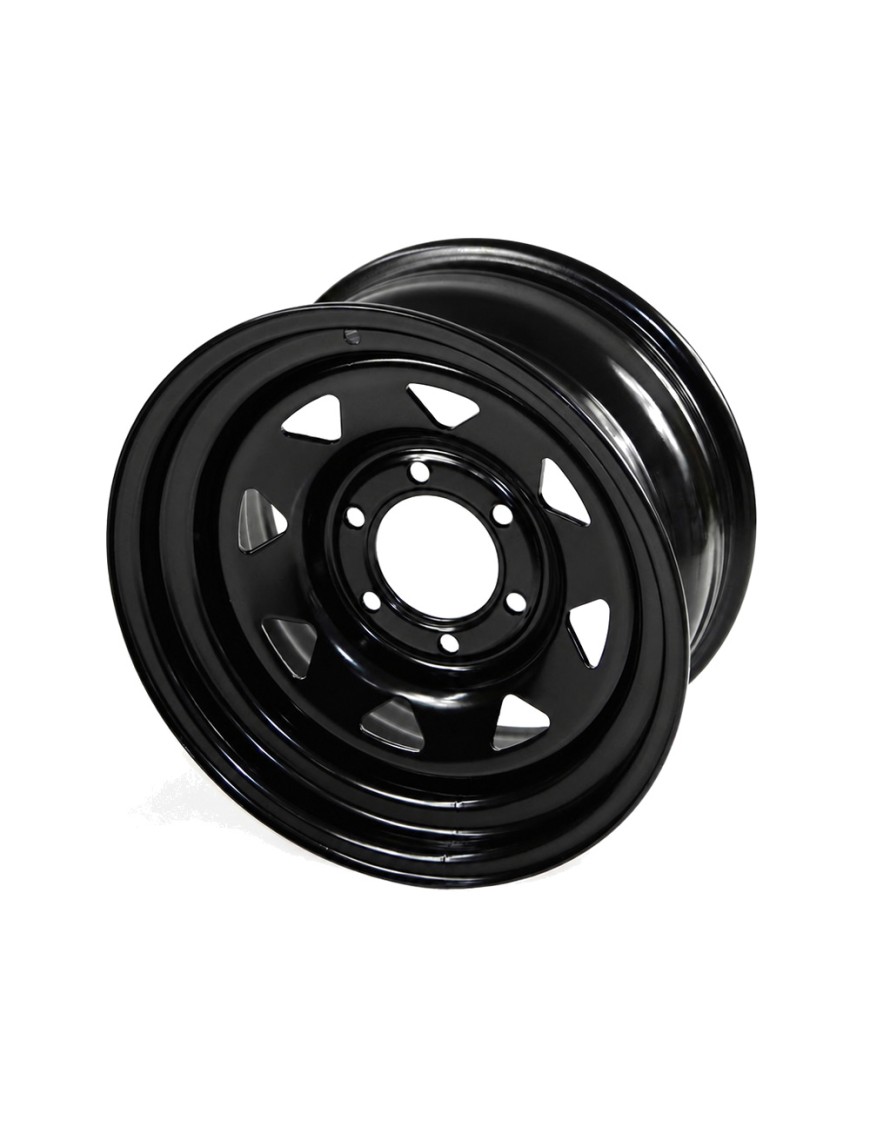 Felga stalowa czarna 16x7 | ET0 Snakeman 4WD — Hummer H3, Isuzu Trooper, Nissan Frontier (SNFC16X7-6X139,7X100/0/B)