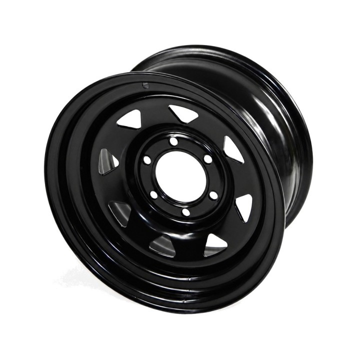 Felga stalowa czarna 16x7 | ET0 Snakeman 4WD — Hummer H3, Isuzu Trooper, Nissan Frontier (SNFC16X7-6X139,7X100/0/B) - ujęcie 5
