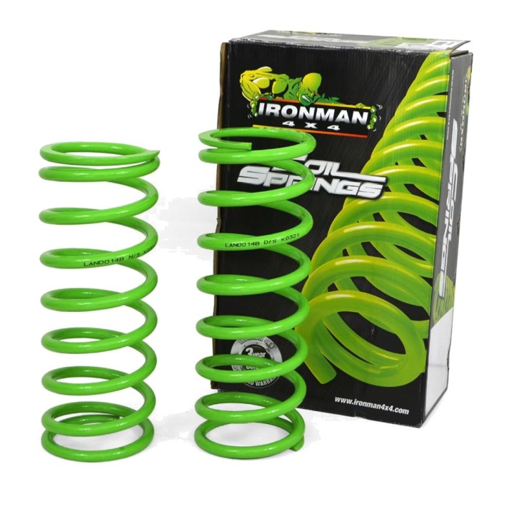 Sprężyny zawieszenia przednie Ironman 4x4 wzmocnione, lift 2" — Land Rover Discovery II, Land Rover Defender 110 - ujęcie 3