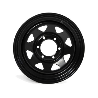 Felga stalowa czarna 16x7 | ET20 Snakeman 4WD — Nissan Navara D22 (SNFC16X7-6X139,7X108/20/B) - ujęcie 2