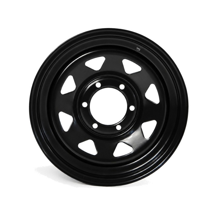 Felga stalowa czarna 16x7 | ET20 Snakeman 4WD — Nissan Navara D22 (SNFC16X7-6X139,7X108/20/B) - ujęcie 2