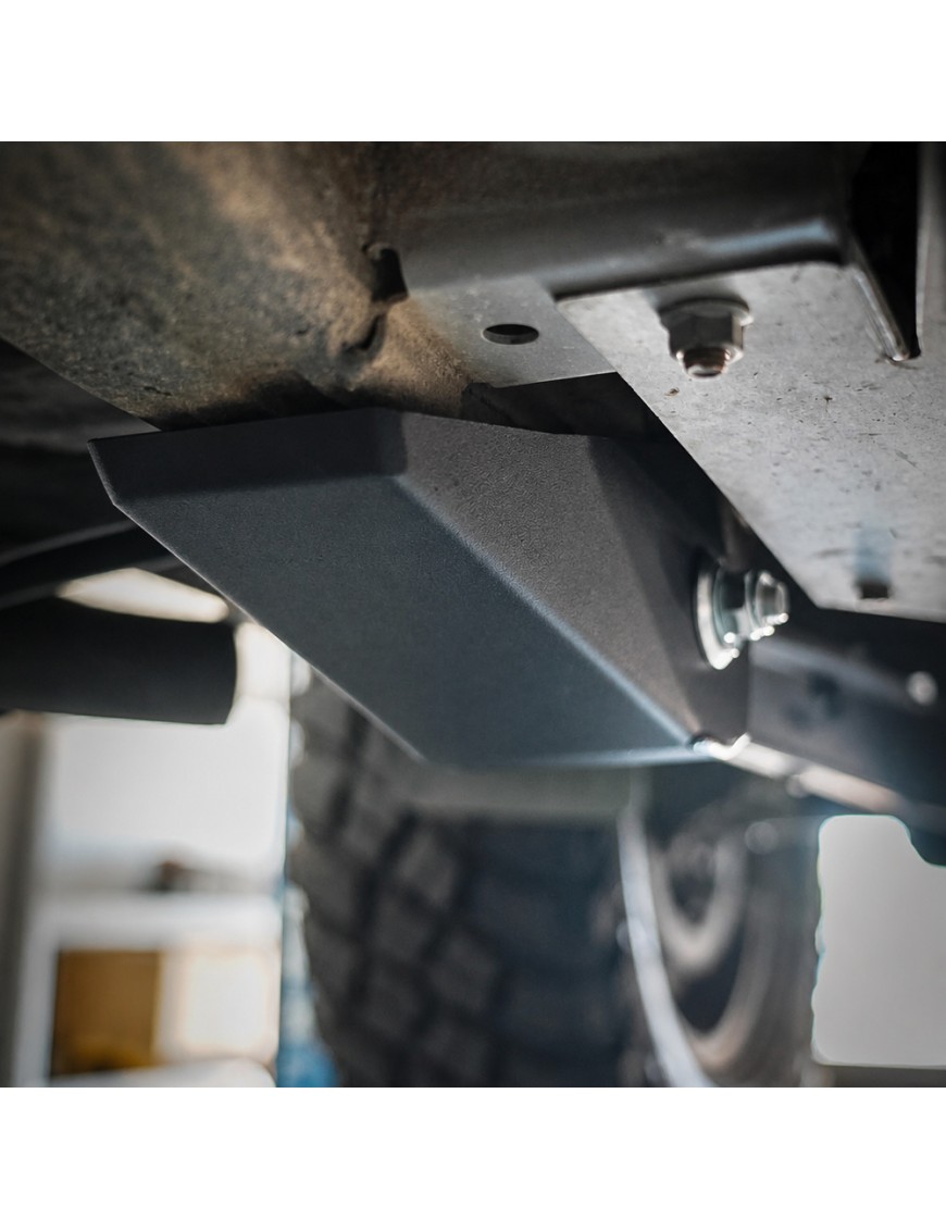 Osłony mocowań wahaczy przy ramie Snakeman 4WD — Suzuki Jimny JB74 (2018+), komplet 4 szt.