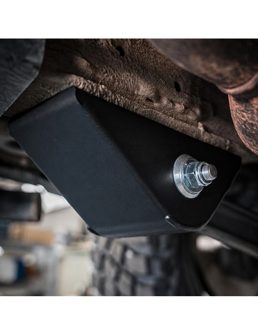 Osłony mocowań wahaczy przy ramie Snakeman 4WD — Suzuki Jimny JB74 (2018+), komplet 4 szt.