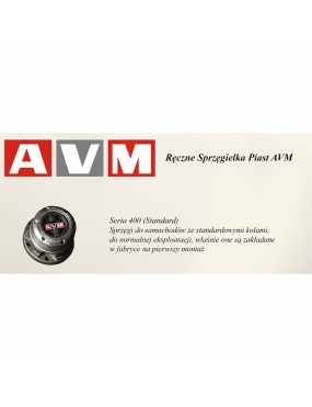 Sprzęgło piasty AVM — Nissan Mistral, Nissan Navara D21, Nissan Terrano II (AVM452HP) - ujęcie 6