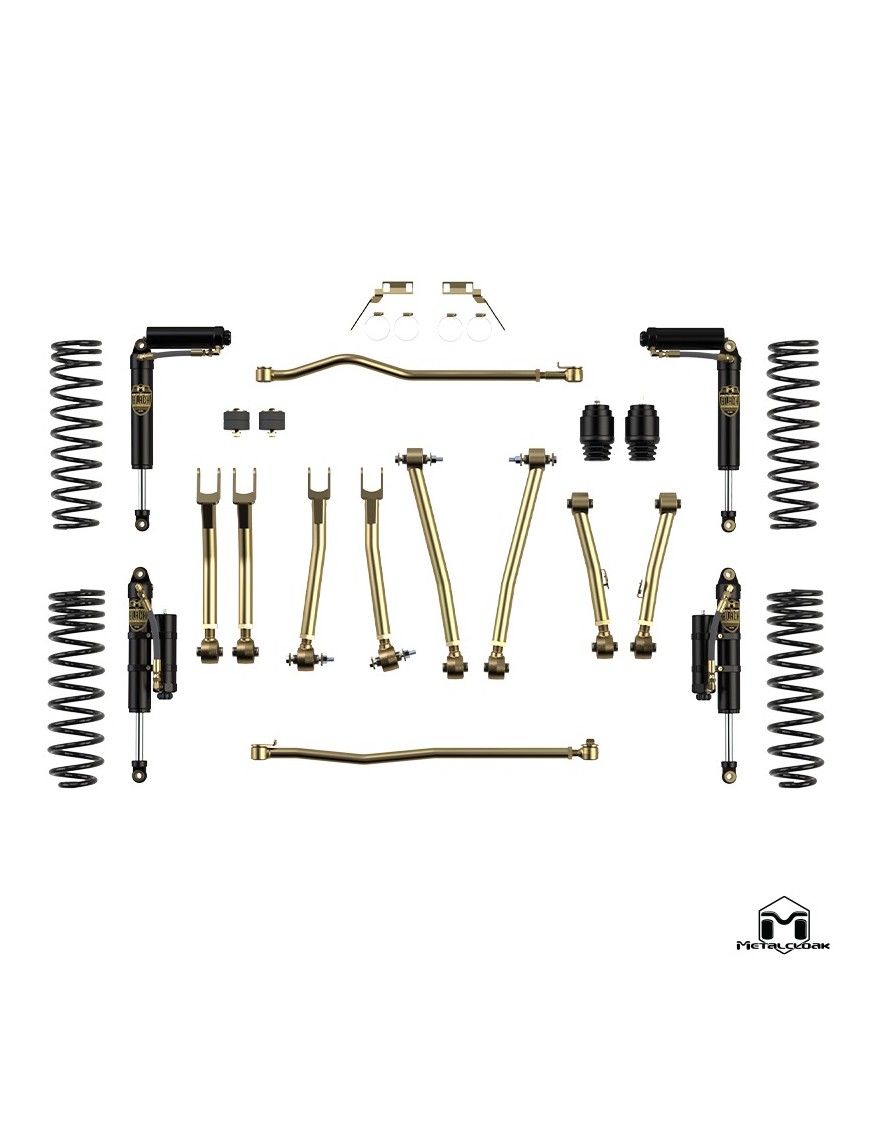 Lift 2,5″ MetalCloak Game Changer RockSport Black - Ineos Grenadier