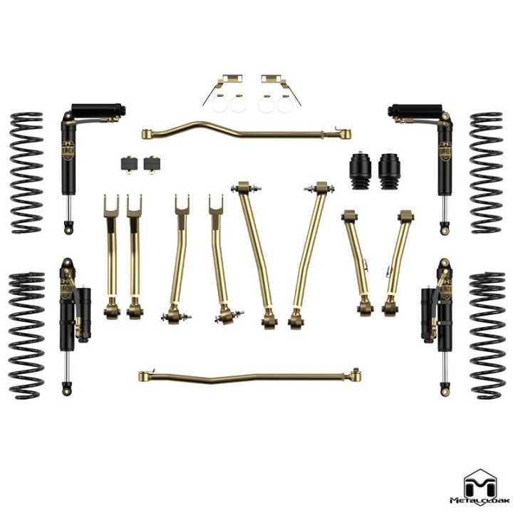 Lift 2,5″ MetalCloak Game Changer RockSport Black - Ineos Grenadier