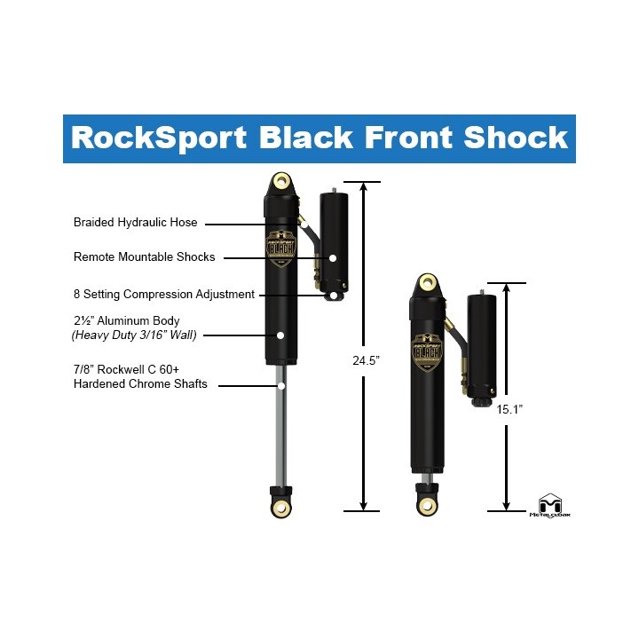 Lift 2,5″ MetalCloak Game Changer RockSport Black - Ineos Grenadier - ujęcie 3