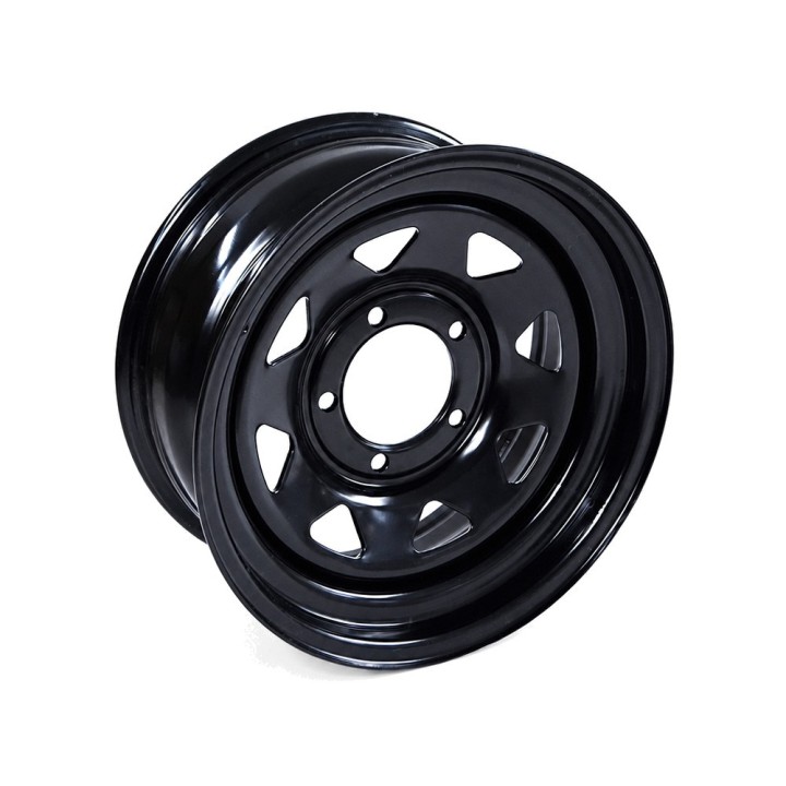 Felga stalowa czarna 16x8 | ET -10 Snakeman 4WD — Dodge Grand Caravan, Jeep Cherokee XJ (SNFC16X8-5X114,3X71,6/-10/B)