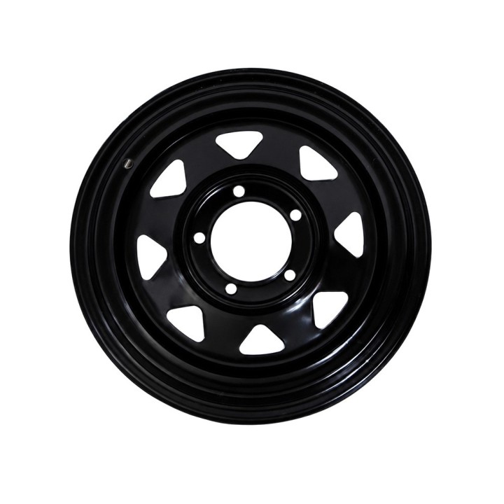 Felga stalowa czarna 16x8 | ET -10 Snakeman 4WD — Dodge Grand Caravan, Jeep Cherokee XJ (SNFC16X8-5X114,3X71,6/-10/B) - ujęcie 5