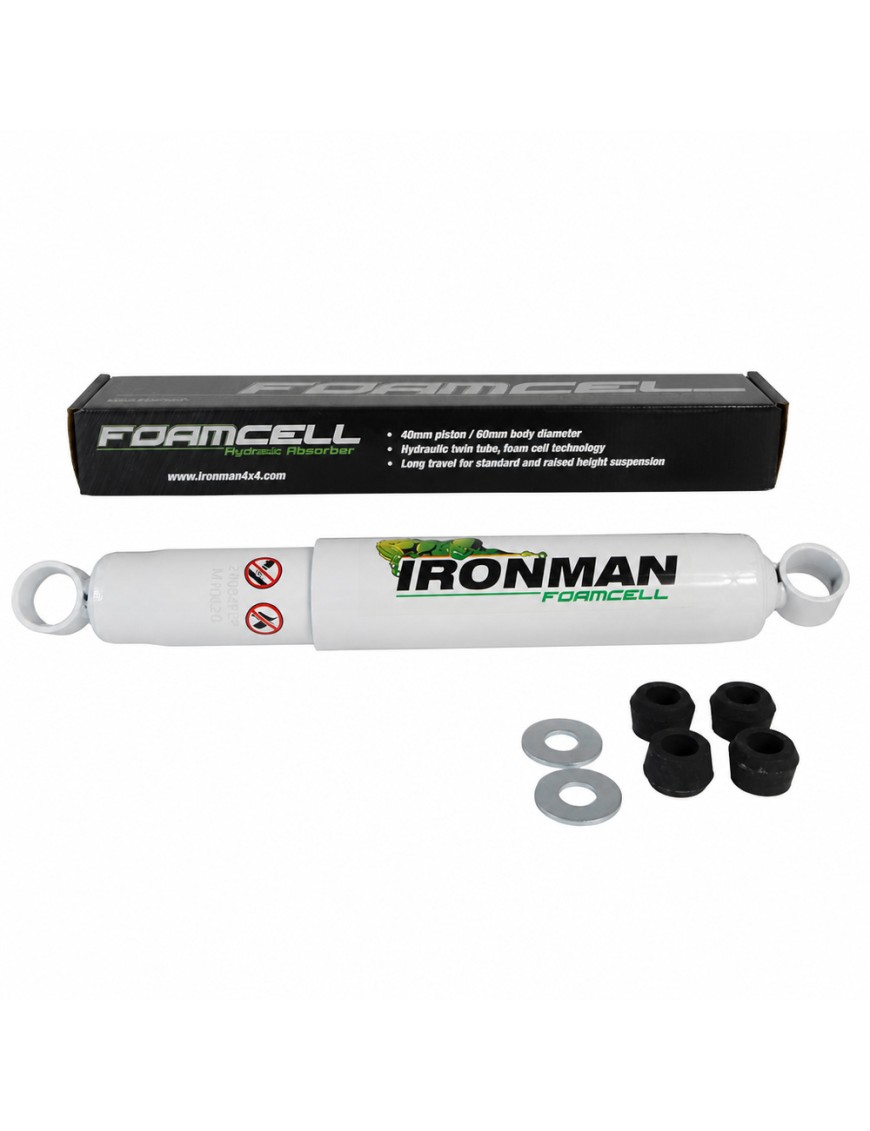 Amortyzator tylny Ironman 4x4 Foam Cell, lift 2" — Nissan Patrol Y60, Nissan Patrol K260, Toyota Land Cruiser VDJ76 - ujęcie 4 Amortyzator tylny Ironman 4x4 Foam Cell, lift 2" — Nissan Patrol Y60, Nissan Patrol K260, Toyota Land Cruiser VDJ76 - ujęcie 4