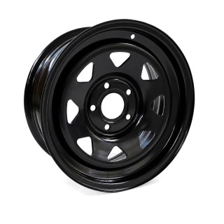 Felga stalowa czarna 16x8 | ET15 Snakeman 4WD — Land Rover Discovery (SNFC16X8-5X120,65X71/15/B)