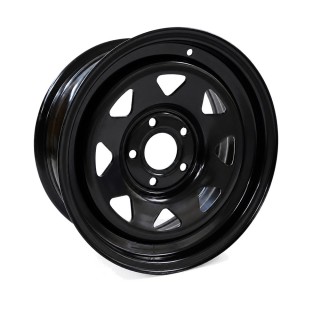 Felga stalowa czarna 16x8 | ET25 Snakeman 4WD — Land Rover Discovery (SNFC16X8-5X120,65X71/25/B)