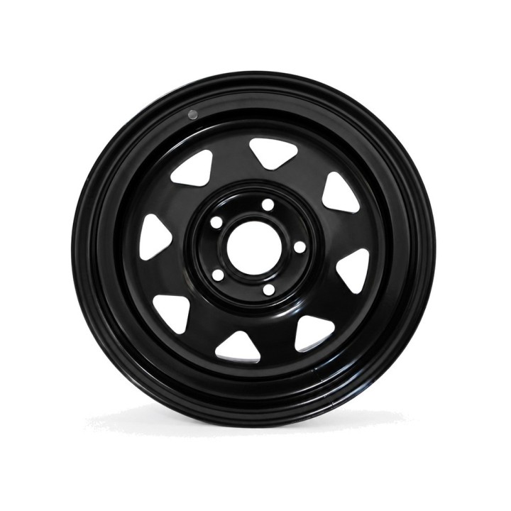 Felga stalowa czarna bigger 16x8 | ET20 Snakeman 4WD — Jeep Grand Cherokee WJ, Jeep Wrangler JK - ujęcie 2
