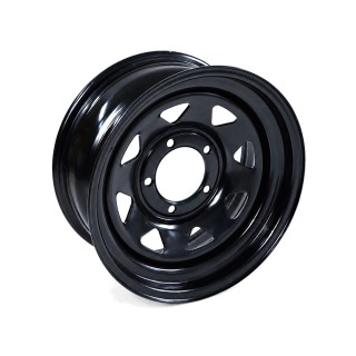 Felga stalowa czarna 16x8 | ET 08 Snakeman 4WD — Land Rover Discovery, Land Rover Defender (SNFC16X8-5X165,1X113/08/B)