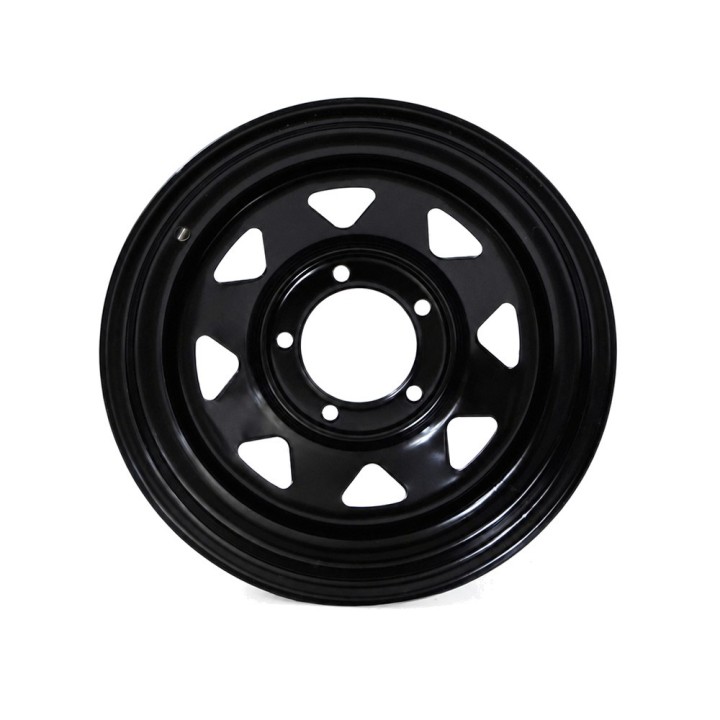 Felga stalowa czarna 16x8 | ET 08 Snakeman 4WD — Land Rover Discovery, Land Rover Defender - ujęcie 5