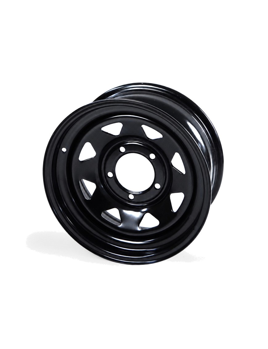 Felga stalowa czarna 16x8 | ET 08 Snakeman 4WD — Land Rover Discovery, Land Rover Defender (SNFC16X8-5X165,1X113/08/B)